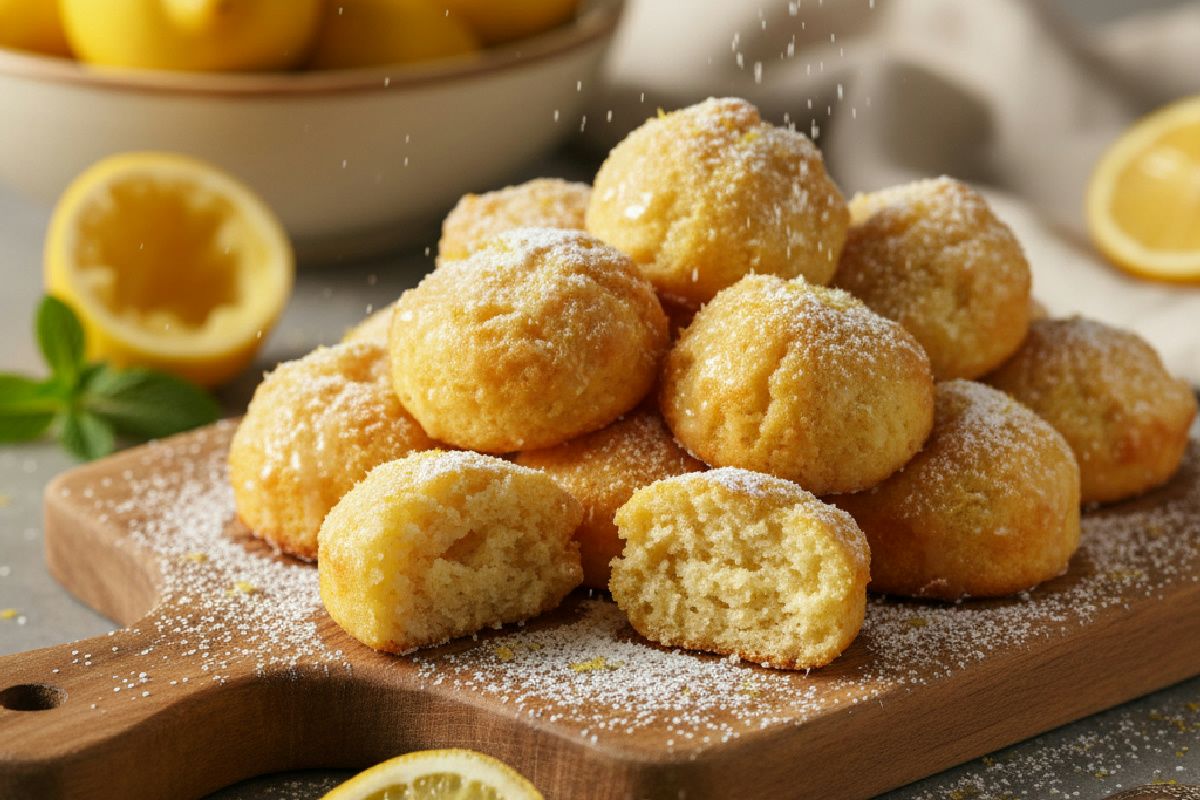 Questi dolcetti al limone si sciolgono in bocca, preparali e finiranno subito