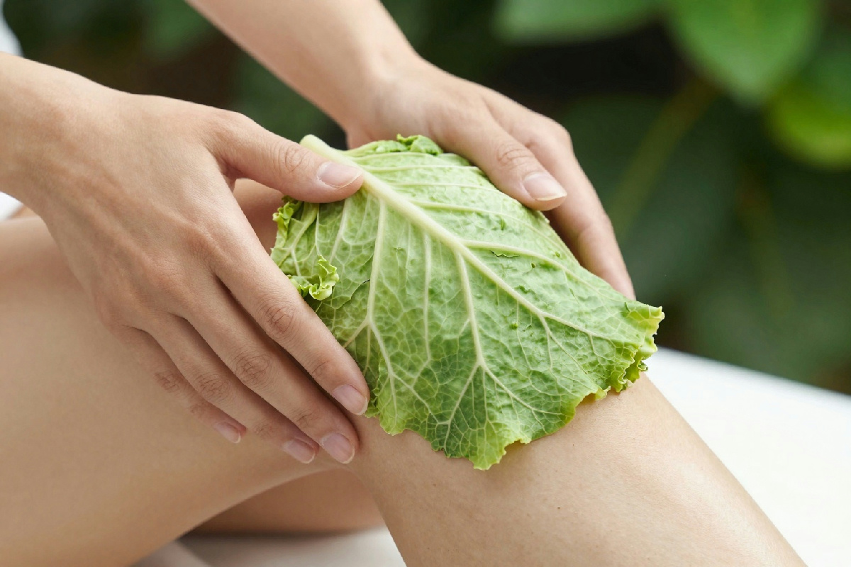 Impiacco di verza: il rimedio naturale per il dolore al ginocchio che funziona in 20 minuti